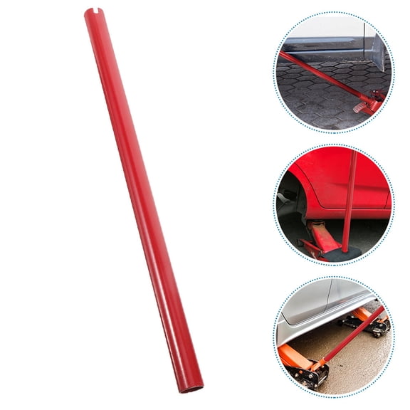 Soimiss Lightweight Red Trailer Jack Handle Replacement with Comfortable Grip for Easy Car Repair