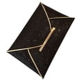 thumbnail image 1 of Soimiss Black Evening Bag with Modern Envelope Style Perfect for Formal Events and Everyday Use, 1 of 7