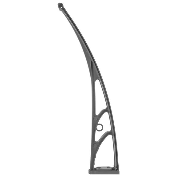 Soimiss Front Door Awning Brackets Plastic Steel Grey 1Pack Rain Protection