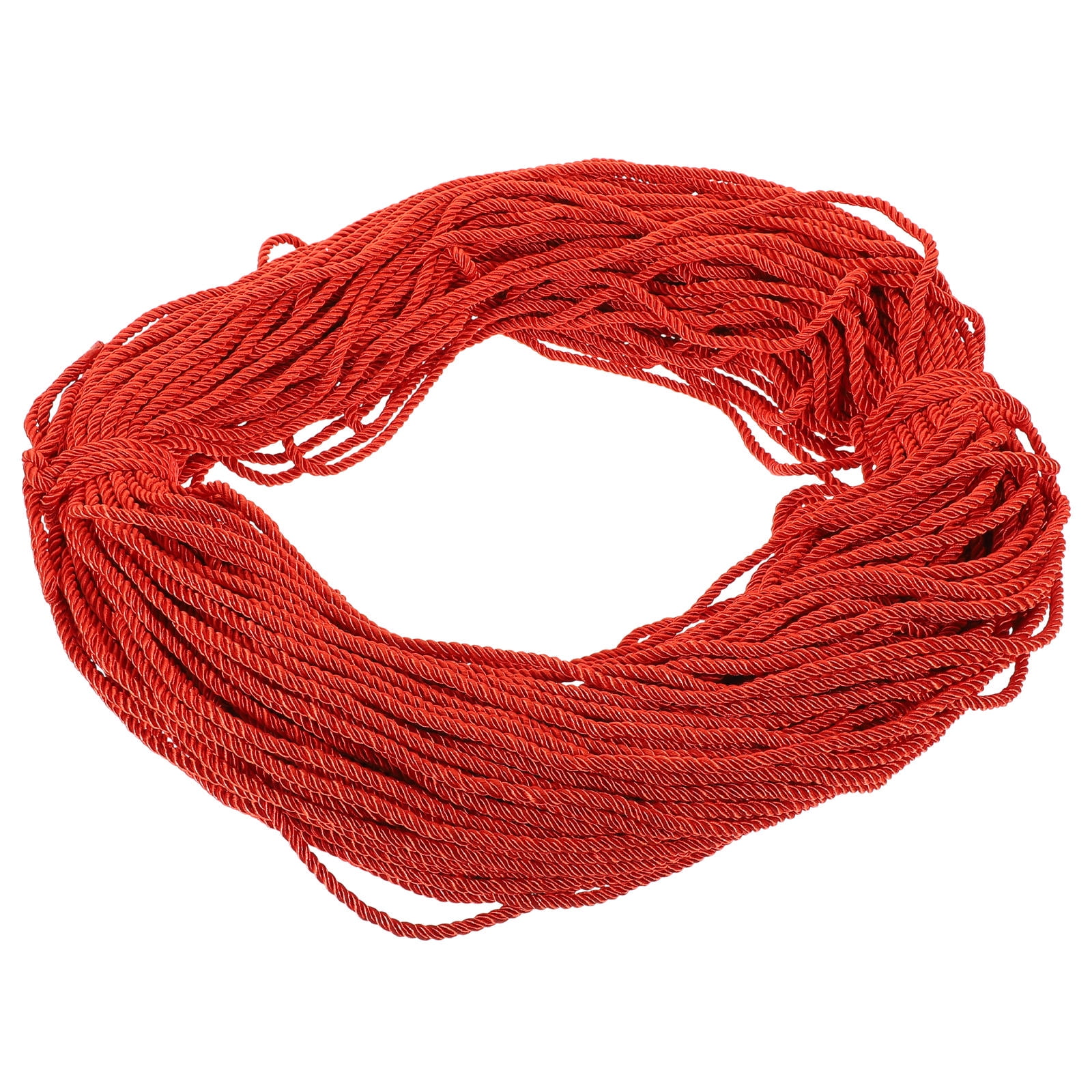 Soimiss 1 Roll of Graduation Ropes Red Braided Ceremonial Accessory for ...