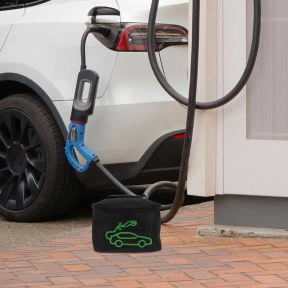 Soimiss Jumper Cable Storage Bag EV Charger Storage Bag Waterproof Cotton 1Pack