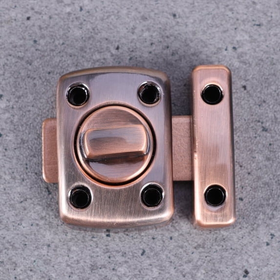 Soimiss Cabinets Latches For Cabinet Doors Dark Red Zinc Alloy 1Pack