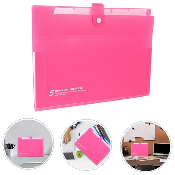 Soimiss Multi Layer Expanding File Organizer Folder for Office Document Sorting