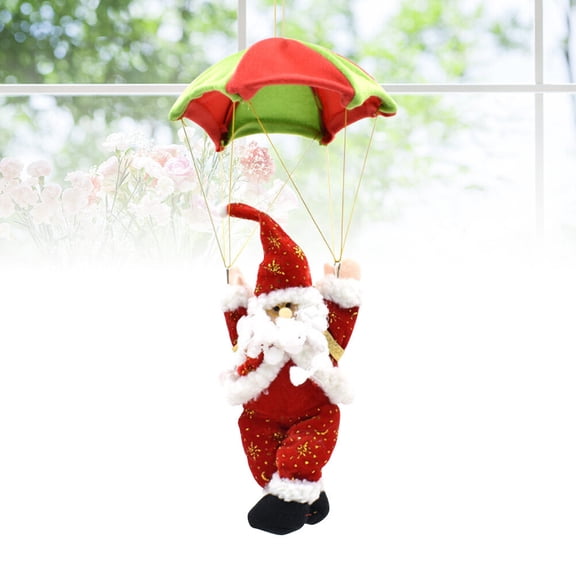 Soimiss Outdoor Parachute Toy Christmas Style Decoration for Kids Toy 1Pcs