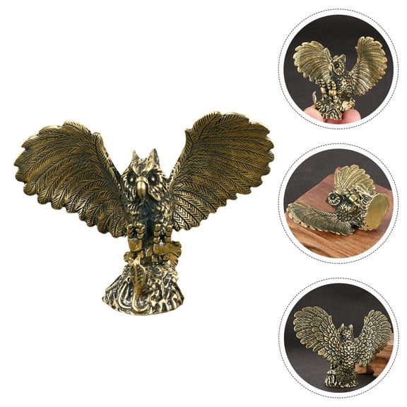 Soimiss Owl Table Centerpiece Desktop Accessory Ornaments 1Pack