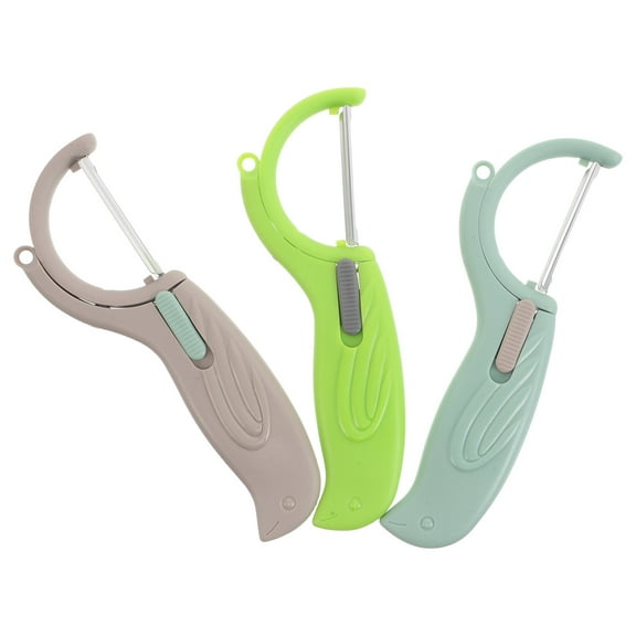 Soimiss 3Pcs Lightweight Multi-Function Kitchen Peeler for Peeling Slicing and Shredding