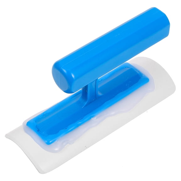 Soimiss Concrete Tool Handrail Smoothing Trowel Blue ABS 1Pack