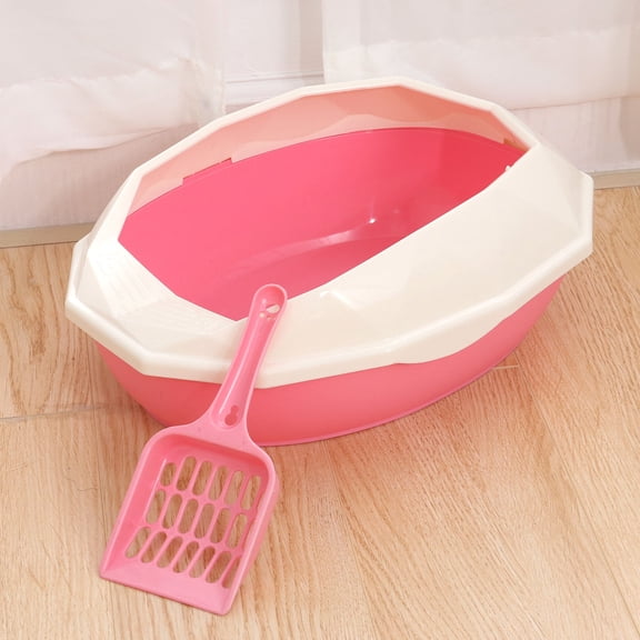 Soimiss Shallow Litter Litter Tray Plastic 1Set