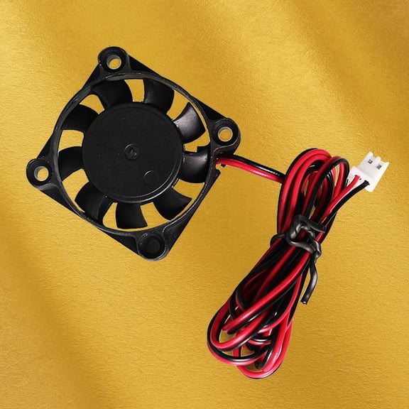 Soimiss Printer Cooling Fan Dc Low Power Consumption Easy Installation Wire High Performance For Heat Dissipation