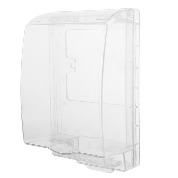 Soimiss ABS Plastic Transparent Socket Box for Home Splash Proof Socket Protection