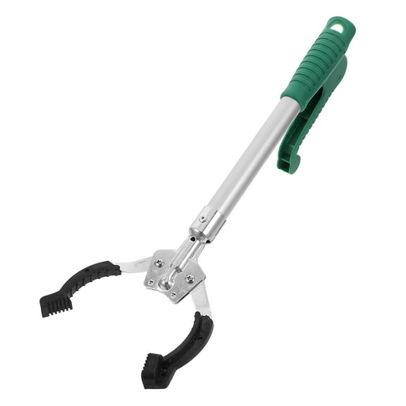 Soimiss Durable Plated Silver Trash Picker Grabber with Comfortable Grip Lightweight for Extended Use