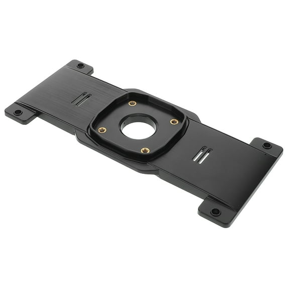 Soimiss Car Rearview Mirror Camera Mount Black Plastic Backplate with Adjustable Arm