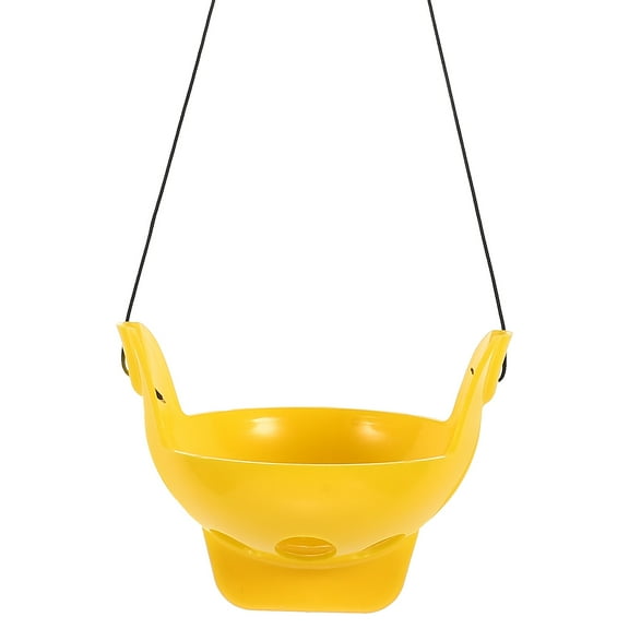 Soimiss Home Use Yellow Aquatic Frog Habitat with Rest Platform for Amphibians