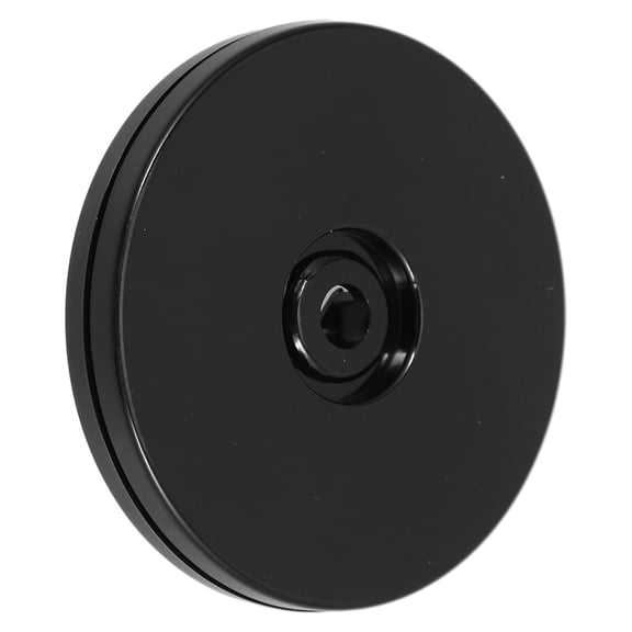 Soimiss Round Rotating Stand For Home Users With Black Plastic Design 1Set