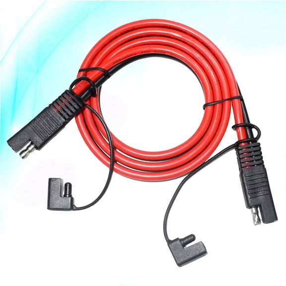 Soimiss SAE Power Socket Cable SAE Extension Cable Copper Transfer for Automotive Battery System 1Pack