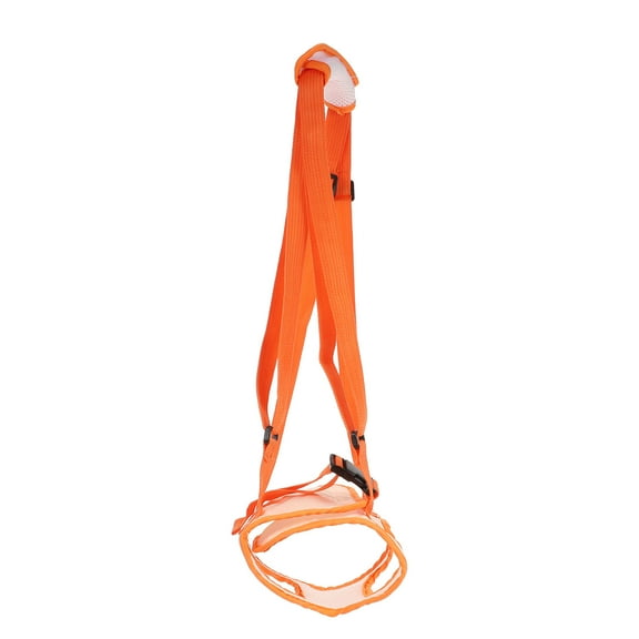 Soimiss Breathable Orange Pet Legs Lift Belt with Comfortable Handle for Dog Walking Aid