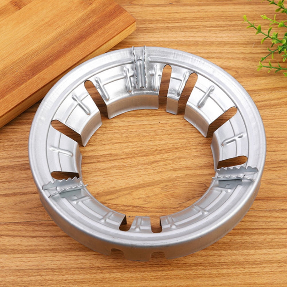 Soimiss 2Pcs Wok Gas Stove Rack Cast Iron Windproof Kitchen Use Nonslip Home Users