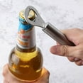 thumbnail image 1 of Soimiss Strong Stainless Steel Beer Opener for Removing Caps with Smooth Handle, 1 of 8