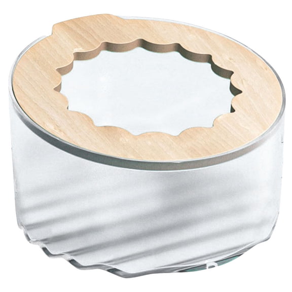 Soimiss Plastic Clear Hamster Bathroom Sand Bath Box with Lid Stylish and Functional