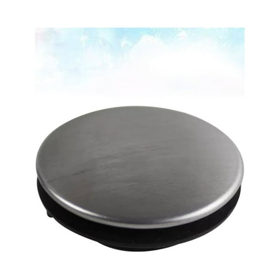 Soimiss Soap Dispenser Hole Cover Silver Round for Kitchen Faucet Solutions