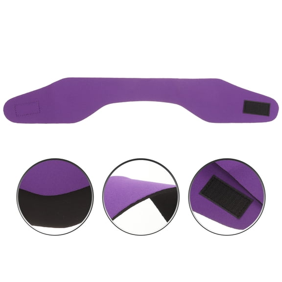 Soimiss Spa Headbands Purple Diving Material for Adults 1Pack