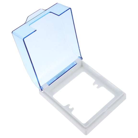 Soimiss Square Waterproof Outlet Box Blue Plastic For Bathroom Family Safety 1Pcs