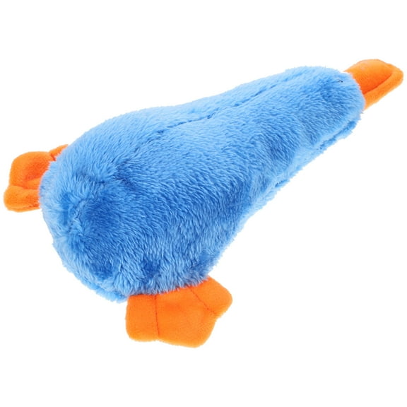 Soimiss Squeaker Puppy Chewers Toy Dog Biting Toy Cloth Blue for Training Tool 1 Set