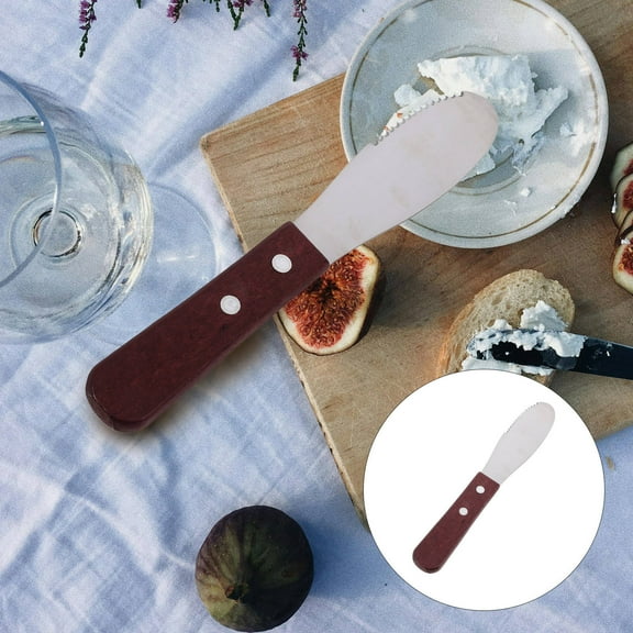 Soimiss Cheese Slicer Stainless Steel Wood Practical Design for Kitchen Use Multi