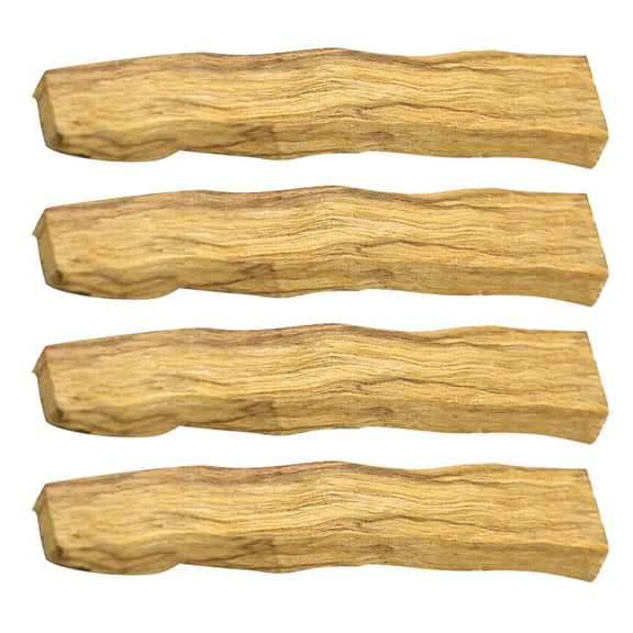 Soimiss 4Pcs Natural Wooden Incense Sticks for Meditation Yoga and Home Purifying