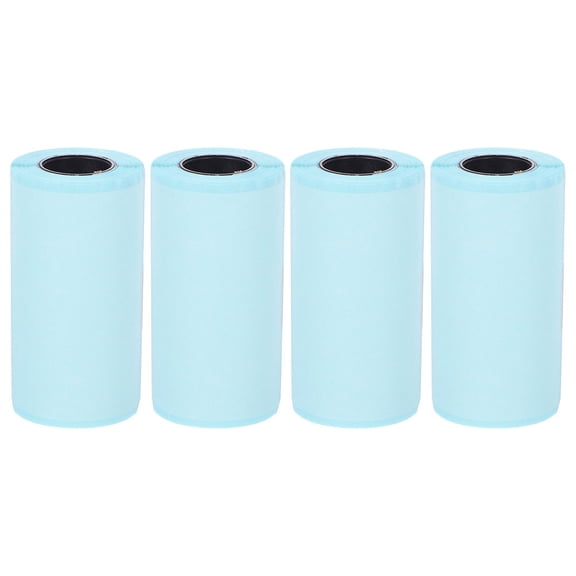 Soimiss Thermal Printer Stickers 4 Rolls Waterproof for General Users in Organizing and Labeling