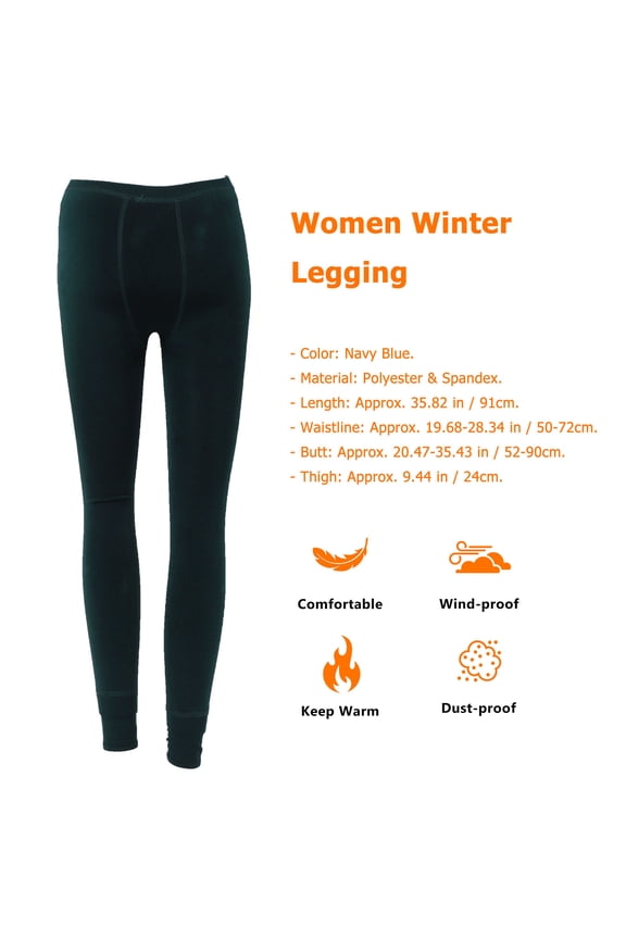 Thick Legging For Women Elastic Spandex Atrovirens 1Set Windproof Various Occasions