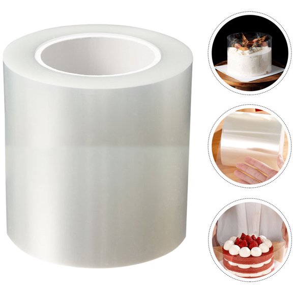 Soimiss baking cake collar Mousse Cake Collar PP Decorative Aid Bakers Dessert Decoration 1 Roll