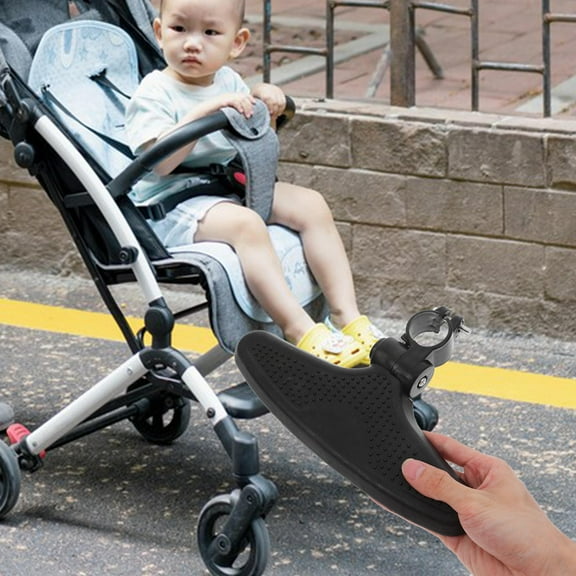 Soimiss Pram Foot Pedal Extension Footrest Assorted Color Practical Support for Strollers