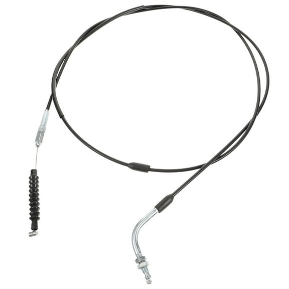 Soimiss Throttle Control Cable 1Pcs Black Plastic Throttle Cable for Go Kart Racing