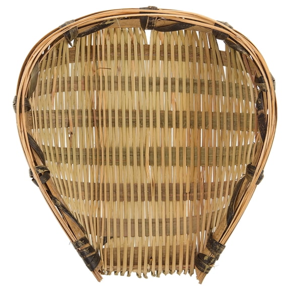 Soimiss Hanging Wall Basket Bamboo Wall Decor Rustic 1Pack