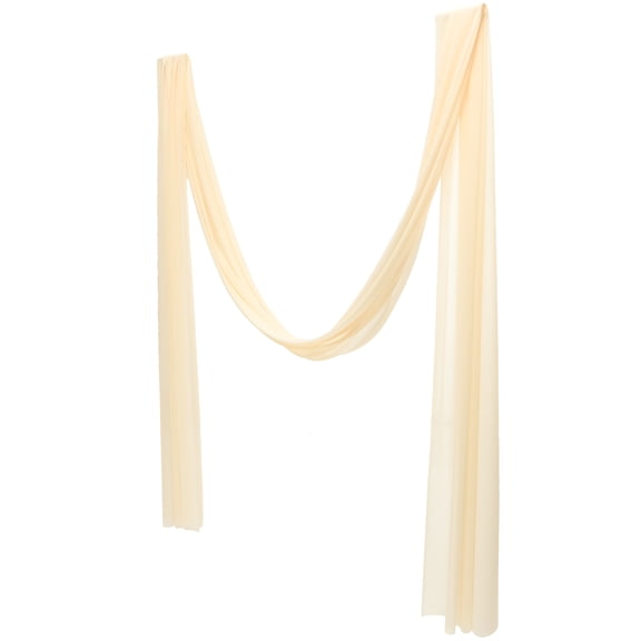 Soimiss Wedding Arch Draping Fabric Arched Veil Backdrop For Photography 1Set