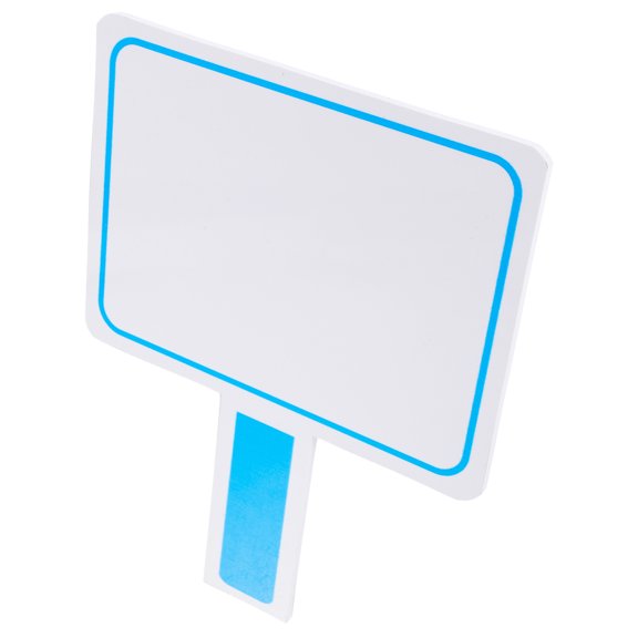 Soimiss Double Sided PVC Whiteboard Paddle for Voting and Scorekeeping