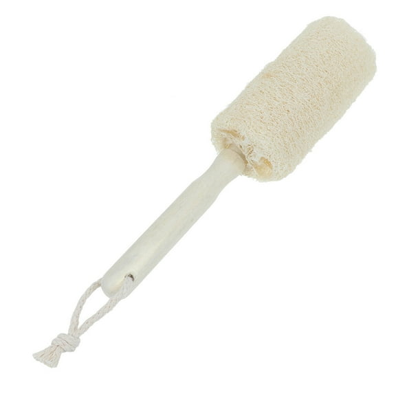 Soimiss White Long Handled Water Bottle Cleaning Brush for and Abrasion, Ideal for Glass Jars and Kettles