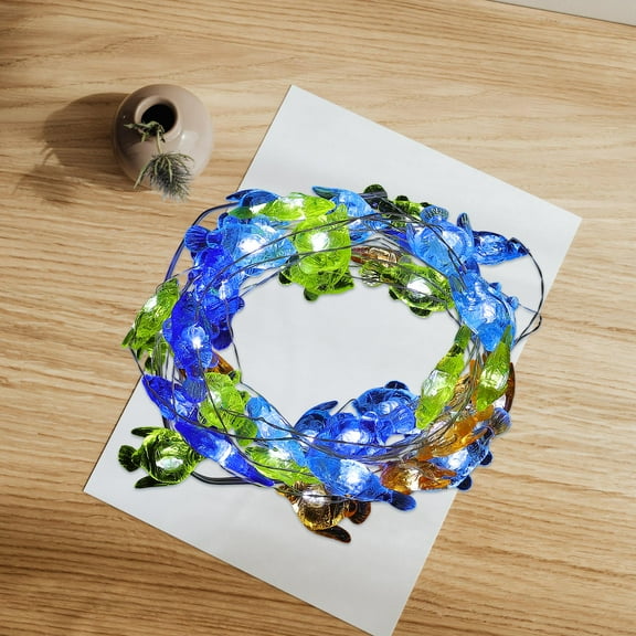 Soimiss 1Pc Assorted Color LED ng Light Small Fish Design Energy Saving for Home Decor