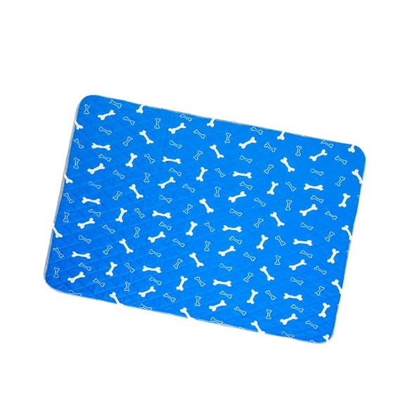 Soimiss small puppy pads Pet Pee Pads Cloth Blue Water Absorbent 1 Piece