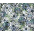 thumbnail image 1 of Soimoi 100% Cotton Canvas Fabric - Floral Print, Green | 56" Wide | Sold by 5 Yard | Medium Weight Upholstery Fabric for Home Dcor, Bags & DIY Projects, 1 of 7