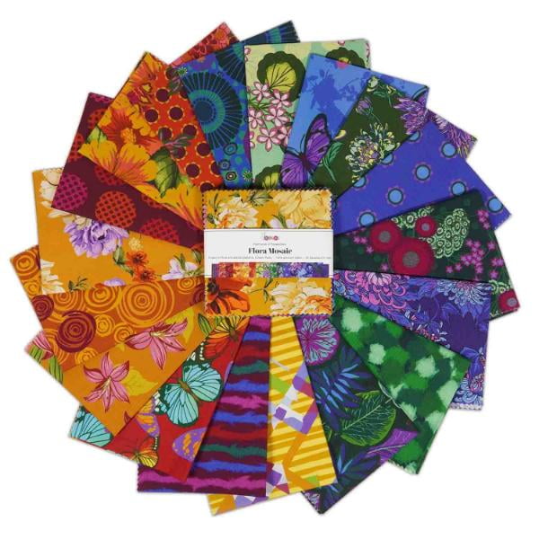 Soimoi Batik Stoff Pack – 40 Vorgeschnittene Baumwollquadrate 10x10 Zoll Für Quilting, Nähen & DIY