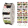 thumbnail image 1 of Soimoi 40Pcs Floral Print Precut Fabrics Strips Roll Up 1.5x42inches Cotton Jelly Rolls For Quilting - Multicolor-KL, 1 of 1