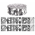 thumbnail image 1 of Soimoi 40Pcs Geometric Print Precut Fabrics Strips Roll Up 1.5 inches Cotton Jelly Rolls For Quilting - White & Black, 1 of 9