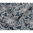 thumbnail image 1 of Soimoi 56 Inch Wide Waterproof Taffeta Fabric By 2 Yard | Blue Floral Print | Outdoor Use for Furniture Covers, Umbrellas, Patio Decor & More, 1 of 7