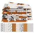 thumbnail image 1 of Soimoi 8 Pc Fat Quarter Bundle-DogPrint 18"x 22"DIY Patchwork-100% CottonPre-Cut Quilting Fabric Gray-White- Brown, 1 of 7