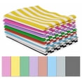 thumbnail image 1 of Soimoi 8 Pc Fat Quarter Bundle,Rainbow StripesPrint 18"x 22"DIY Patchwork-100% CottonPre-Cut Quilting Fabric Multicolor, 1 of 7