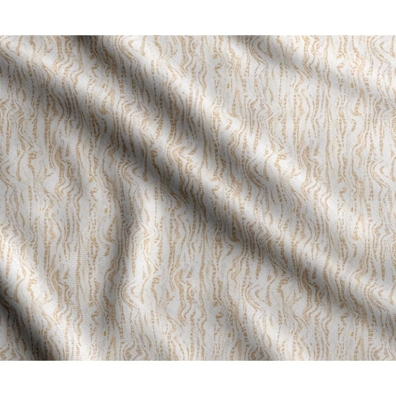 Soimoi Animal Skin Print, Poly Taffeta Fabric Decor Sewing Fabric By The Yard- 56 Inch Widedecorative Fabric For Outdoor Upholstery, Umbrellas And Home Accents - White