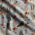 thumbnail image 1 of Soimoi Animals Print, Poly Taffeta Fabric, Decor Sewing Fabric by The Yard 56 Inch Wide, Decorative Fabric for Outdoor Upholstery, Umbrellas and Home Accents, Gray, 1 of 5