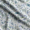 thumbnail image 1 of Soimoi Animals Print, Poly Taffeta Fabric, Decor Sewing Fabric by The Yard 56 Inch Wide, Decorative Fabric for Outdoor Upholstery, Umbrellas and Home Accents, Light Grayish Blue, 1 of 5
